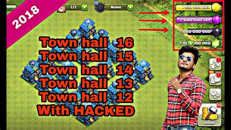 clash of clans hacked game.
